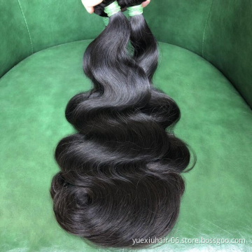 yuexiu  Wholesale Hair Vendors Virgin Hair Bundles In Bulk, Mink Brazilian Human Hair Bundles, Brazilian Hair Bundles Human Hair